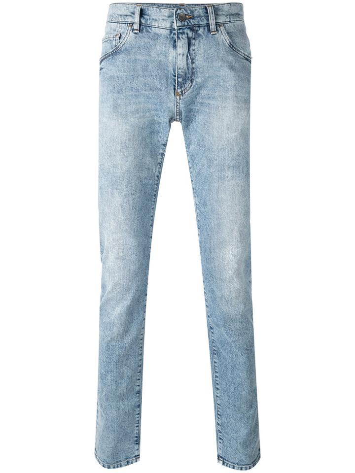 Dolce & Gabbana - Denim Slim-fit Jeans - Men - Cotton/spandex/elastane - 46, Blue, Cotton/spandex/elastane