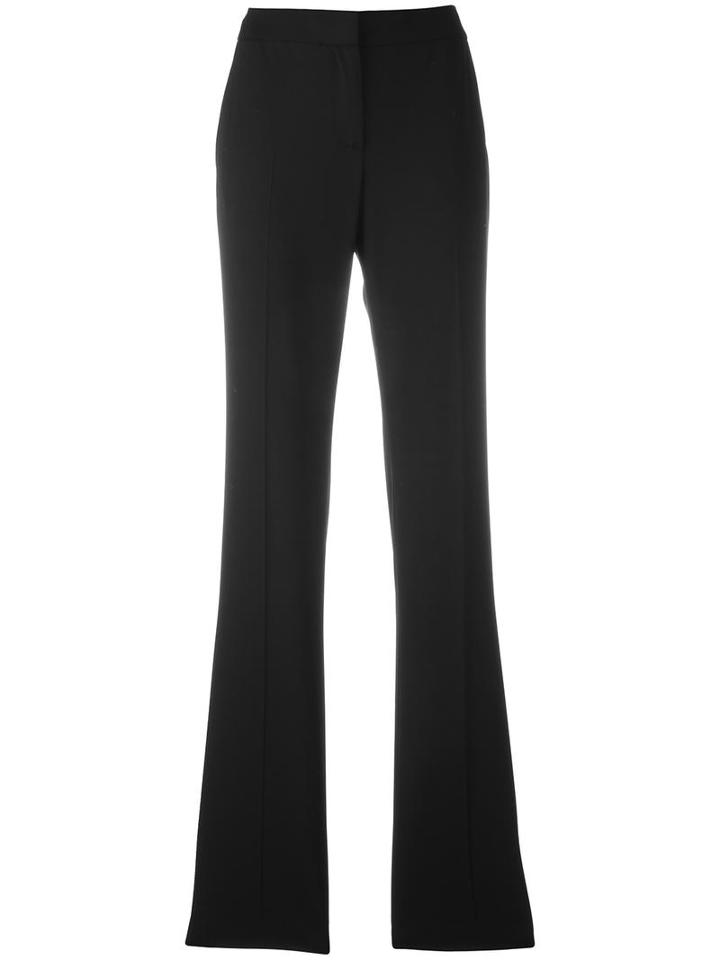 Tom Ford - Stretch Flared Trousers - Women - Silk/spandex/elastane/cupro/virgin Wool - 40, Black, Silk/spandex/elastane/cupro/virgin Wool