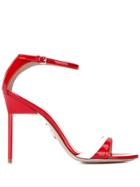 Miu Miu Two-tone Sandals - Red