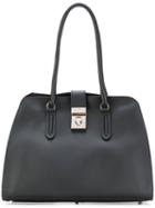 Furla - Double Handles Tote - Women - Leather - One Size, Black, Leather