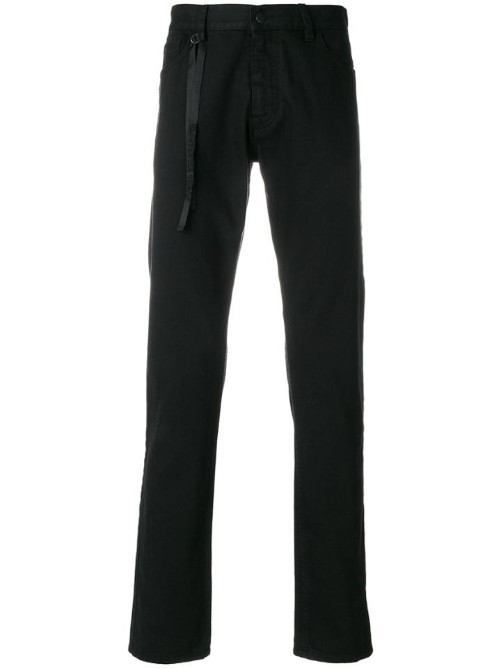 Ann Demeulemeester Regular Trousers - Black