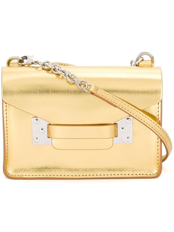 Sophie Hulme Metallic Satchel