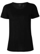 Theory Chest Pocket T-shirt, Women's, Size: Xs, Black, Viscose