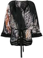 Roberto Cavalli Printed Blouse - Multicolour