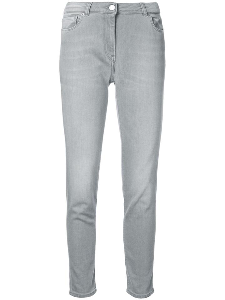Fabiana Filippi Straight-leg Jeans - Grey