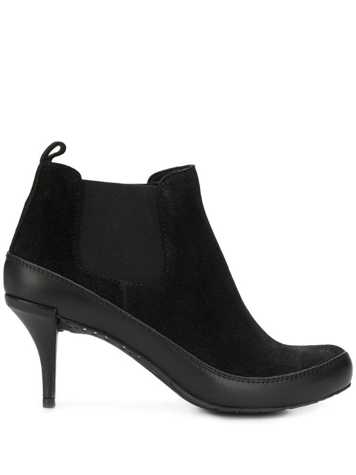 Pedro Garcia Mid-heel Ankle Boots - Black