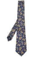 Fefè Paisley Print Neck Tie - Blue