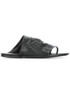 Marsèll Flat Thong Sandals - Black