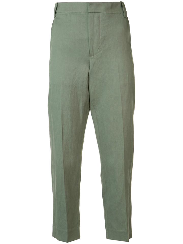 Vince Cropped Pants - Green
