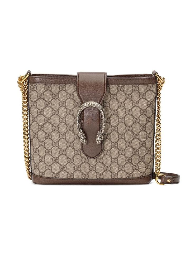 Gucci Dionysus Medium Gg Bucket Bag - Neutrals