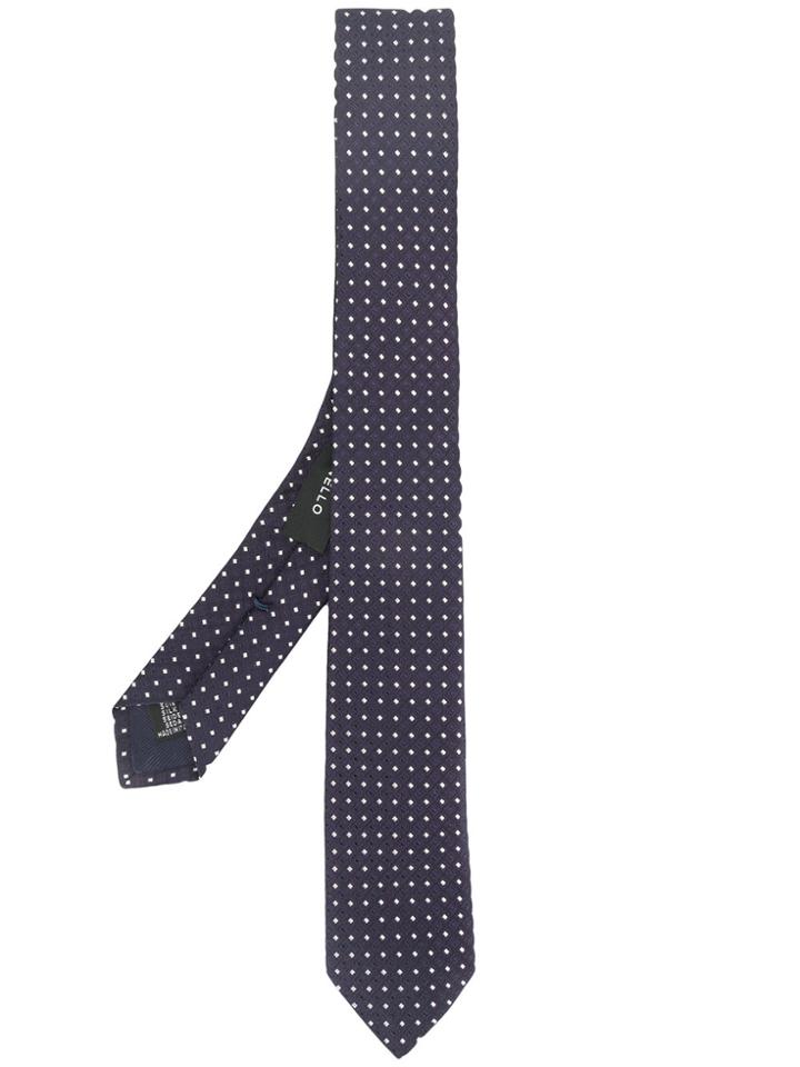 Tonello Spotted Tie - Blue