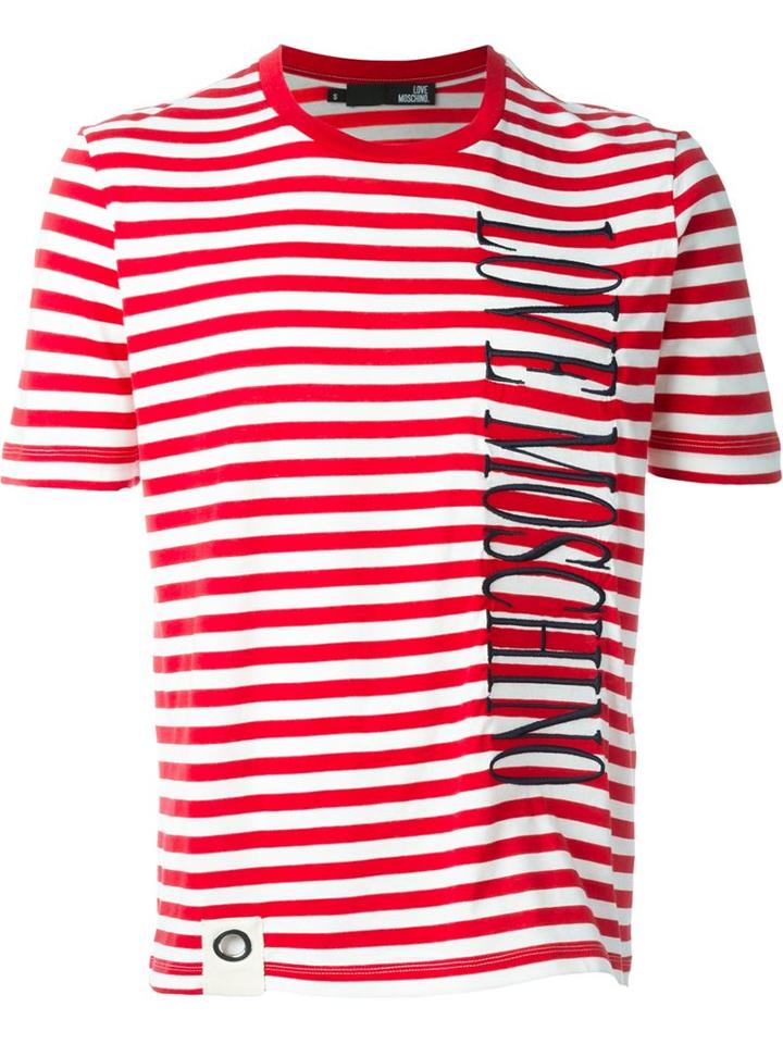 Love Moschino Striped T-shirt