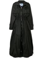 Prada Elasticated Waist Coat - Black