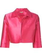 P.a.r.o.s.h. 'polk' Jacket, Women's, Size: Medium, Pink/purple, Polyester/silk