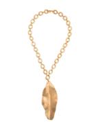 Marni Large Leaf Necklace - Gold