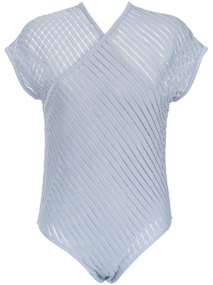 Egrey América Knit Bodysuit - Blue