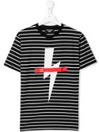 Neil Barrett Kids Logo T-shirt - Black