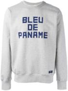 Bleu De Paname 'sweat Chine Bdp' Sweatshirt, Men's, Size: Medium, Grey, Cotton
