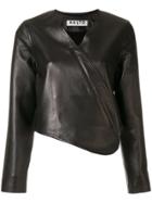 Aalto Asymmetric Fitted Jacket - Black