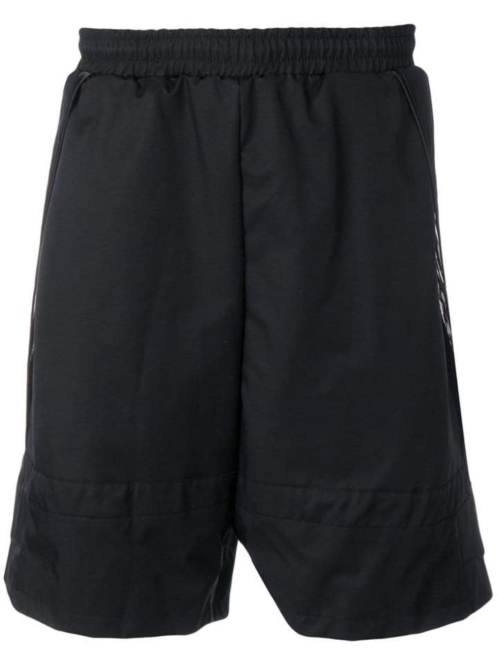 Cottweiler Knee-high Running Shorts - Black