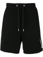 Just Cavalli Logo Track Shorts - Black