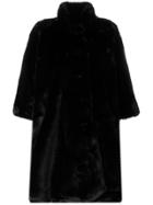 Balenciaga Pulled Opera Coat - Black