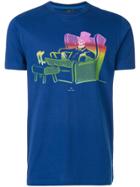 Ps By Paul Smith Print Short-sleeve T-shirt - Blue