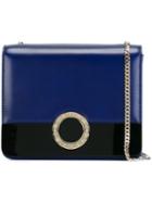 Bulgari - Chain Strap Crossbody Bag - Women - Calf Leather - One Size, Women's, Blue, Calf Leather