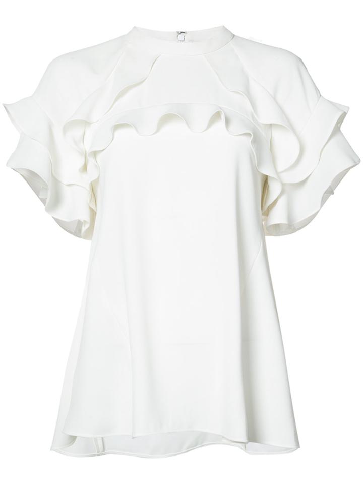 Rebecca Vallance El Chino Raglan Top - White