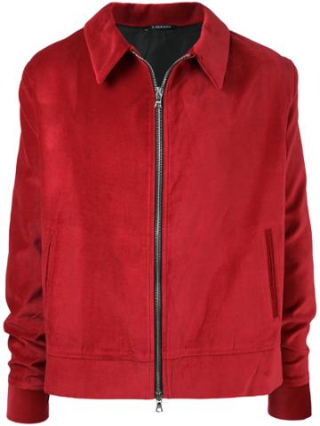 3.paradis Long Sleeved Shirt Jacket - Red