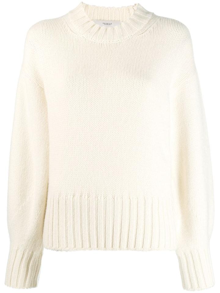 Pringle Of Scotland Chunky Knit Jumper - White