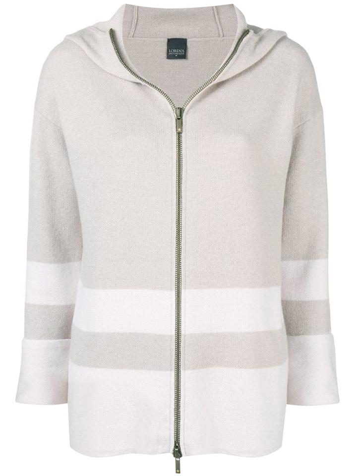 Lorena Antoniazzi Paneled Hoodie - Neutrals