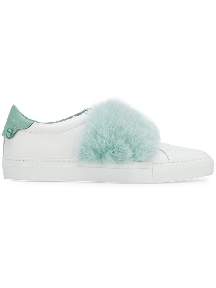 Givenchy Contrast Strap Sneakers - White