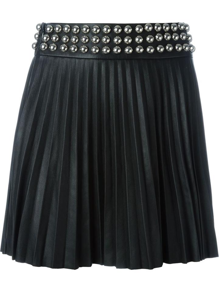 Philipp Plein Pleated Mini Skirt