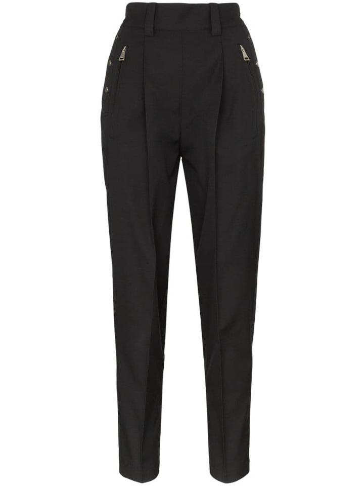 Moncler 1952 High-rise Trousers - Black