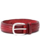 Orciani Buckle Belt - Red