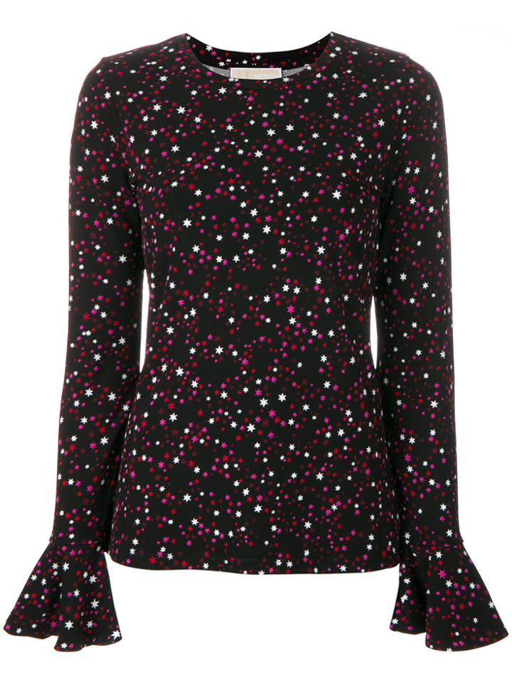 Michael Michael Kors Star Design Top - Black