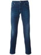 Dondup Classic Skinny Jeans, Men's, Size: 32, Blue, Cotton/polyester/spandex/elastane