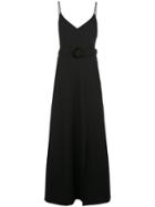 Nicholas Belted Cami Dress - Black