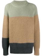 Jil Sander Oversized Striped Sweater - Neutrals