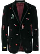 Ami Alexandre Mattiussi Lined Two Button Jacket - Black