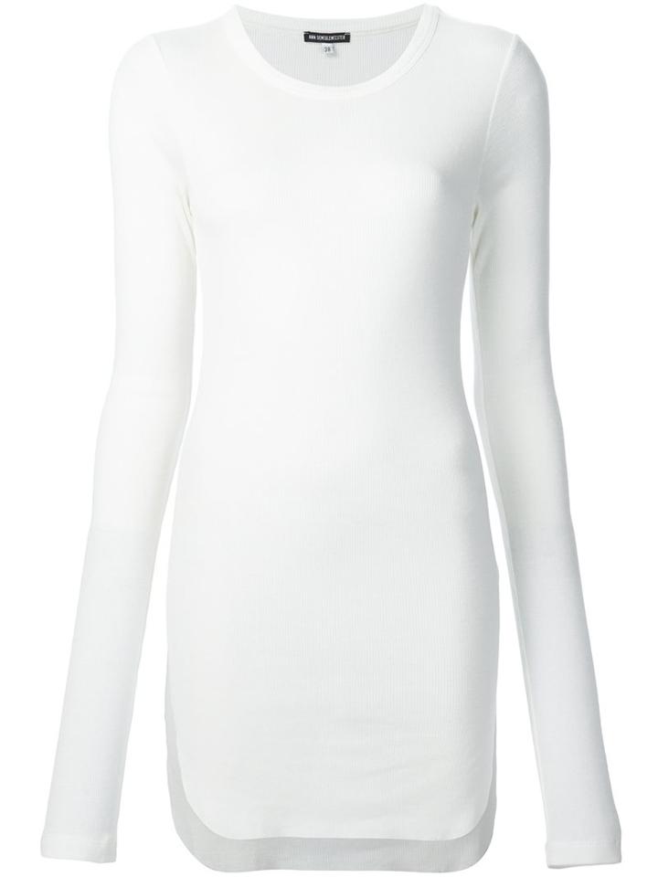 Ann Demeulemeester 'ciero' Jumper, Women's, Size: 38, White, Viscose/wool
