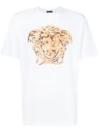 Versace - Medusa Print T-shirt - Men - Cotton - Xl, White, Cotton