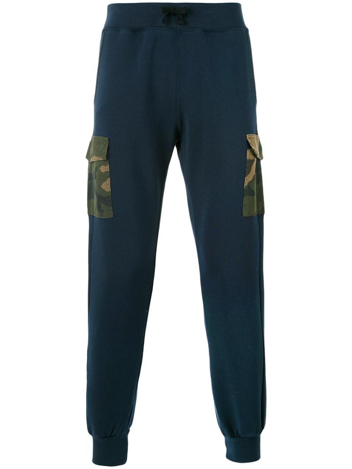 Hydrogen Camouflage Pocket Sweatpants - Blue