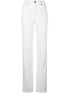Calvin Klein 205w39nyc High Waisted Flared Jeans - Nude & Neutrals