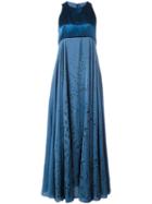 Valentino - Swallow Metomorphosis Gown - Women - Silk/spandex/elastane - 42, Women's, Blue, Silk/spandex/elastane