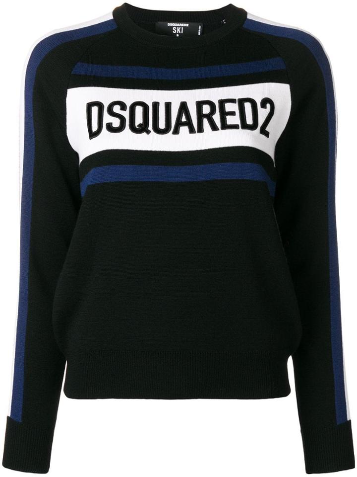 Dsquared2 Logo Sweatshirt - Black