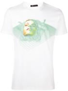 Versace 3d Medusa T-shirt, Men's, Size: Large, White, Cotton/spandex/elastane