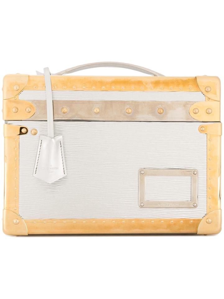 Louis Vuitton Vintage Hard Trunk Case - Metallic