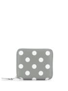 Comme Des Garçons Wallet Polka-dot Compact Wallet - Grey